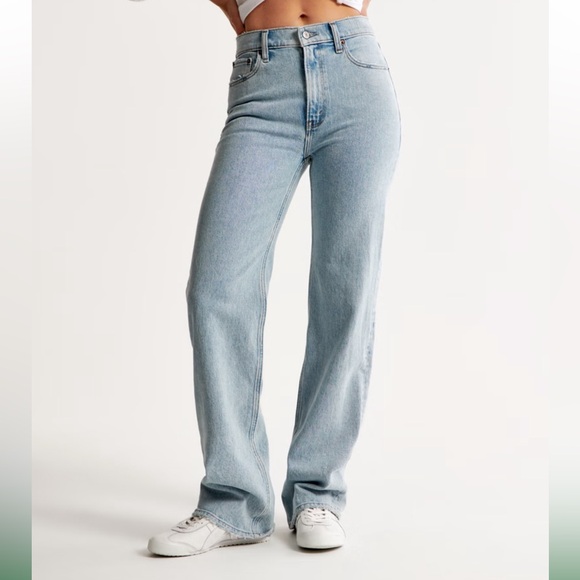 Abercrombie & Fitch Denim - High rise Abercrombie jeans